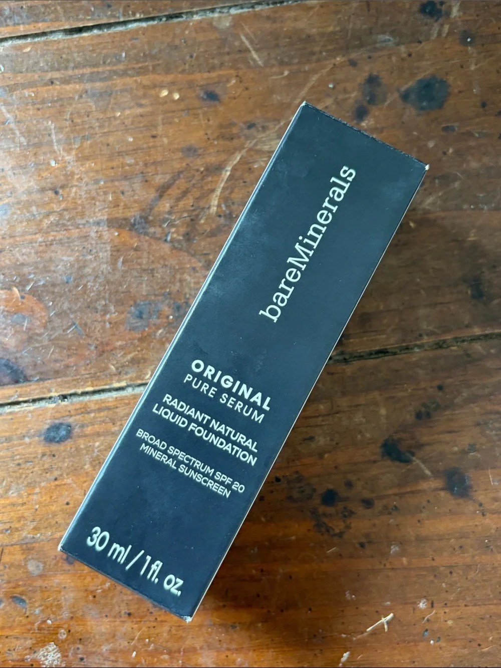 💕💋Bareminerals Original Pure Serum Liquid Foundation Medium Cool 3.5